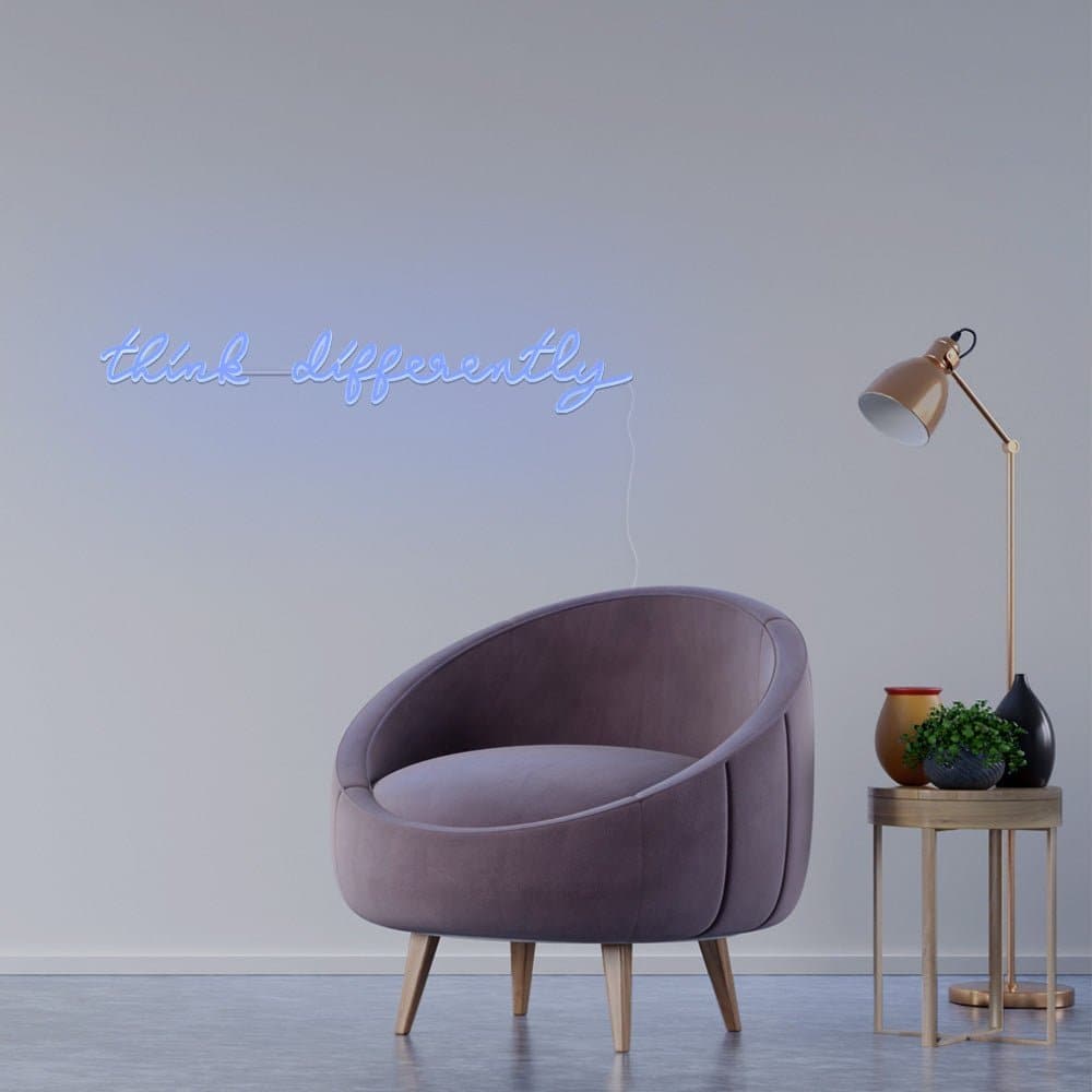 Think Differently Neon Sign