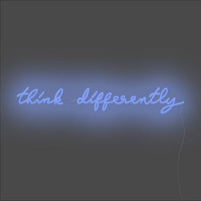 Think Differently Neon Sign