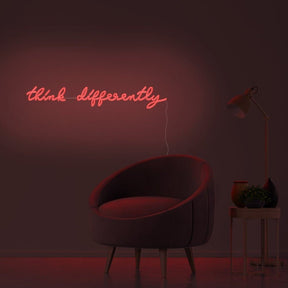 Think Differently Neon Sign