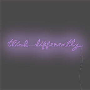 Think Differently Neon Sign