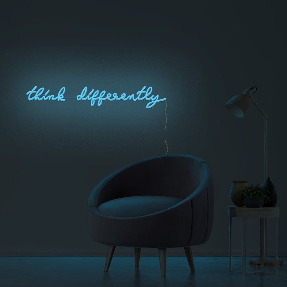 Think Differently Neon Sign