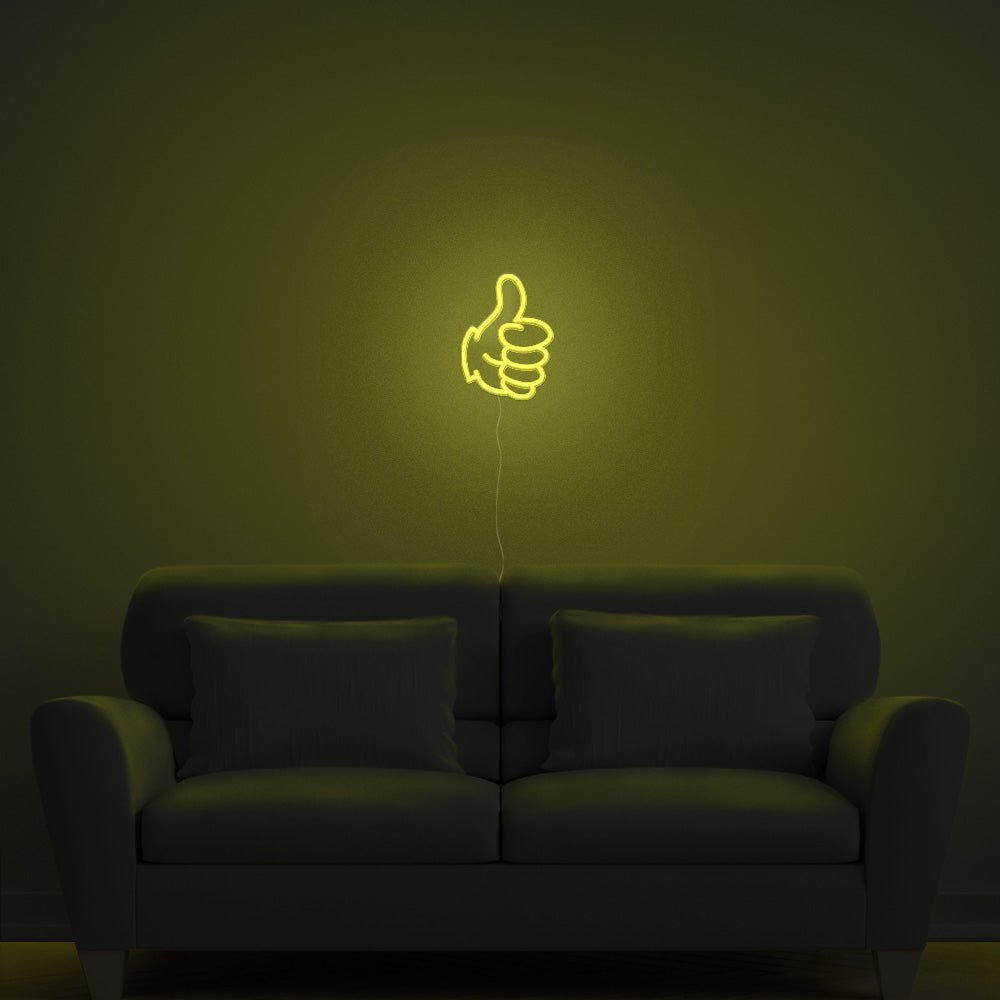 Thumbs Up Neon Sign