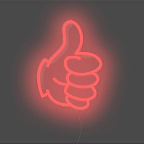 Thumbs Up Neon Sign