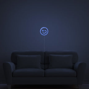 Wink Emoji Neon Sign