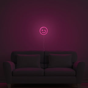 Wink Emoji Neon Sign