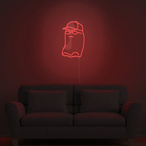 Chill Ghost Neon Sign