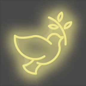 Dove Of Peace Neon Sign