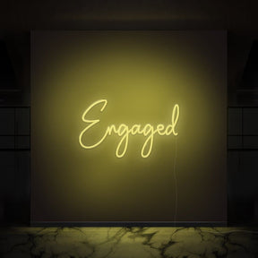 Engaged Neon Sign