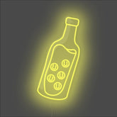 Filled With Happiness Neon Sign - Unrivaled Neon - Yellow #color_yellow