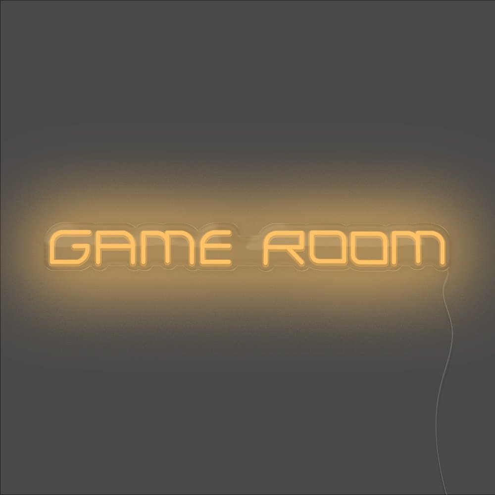 Game Room Neon Sign - Unrivaled Neon - Orange #color_orange
