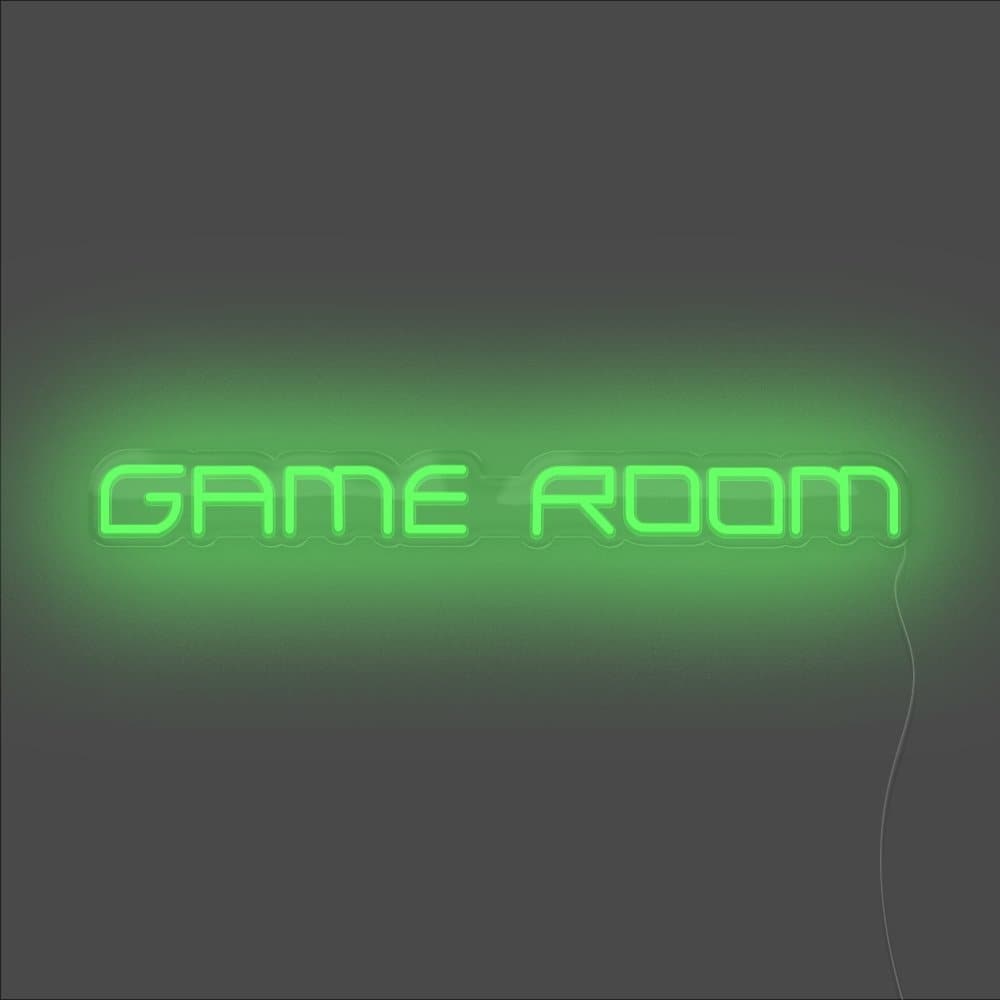 Game Room Neon Sign - Unrivaled Neon - Green #color_green
