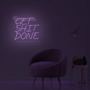 Get Shit Done Neon Sign