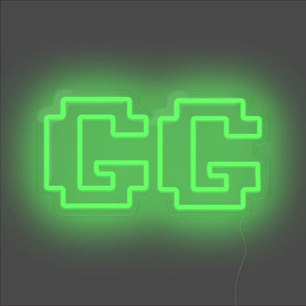 GG Neon Sign - Unrivaled Neon - Green #color_green