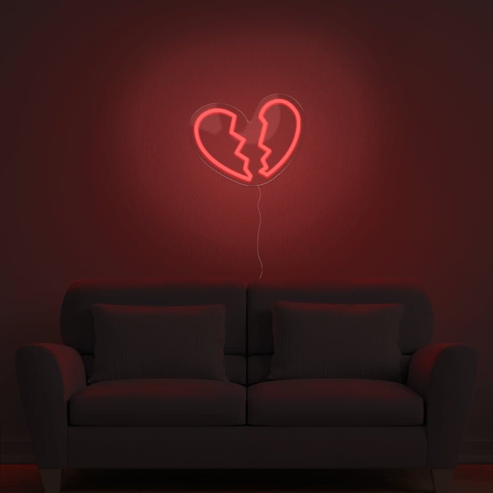 Heart Break Neon Sign