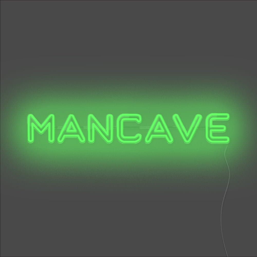 Mancave Neon Sign - Unrivaled Neon - Green #color_green