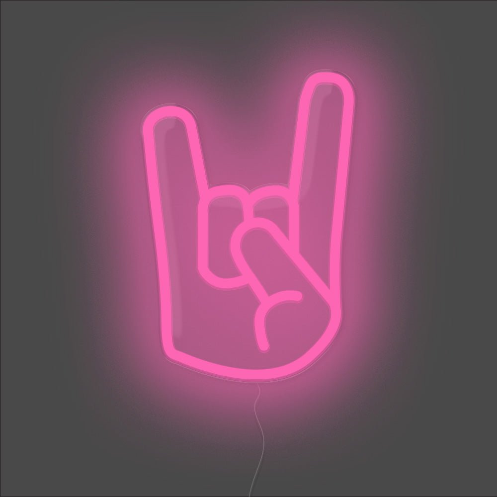 Rock On Neon Sign