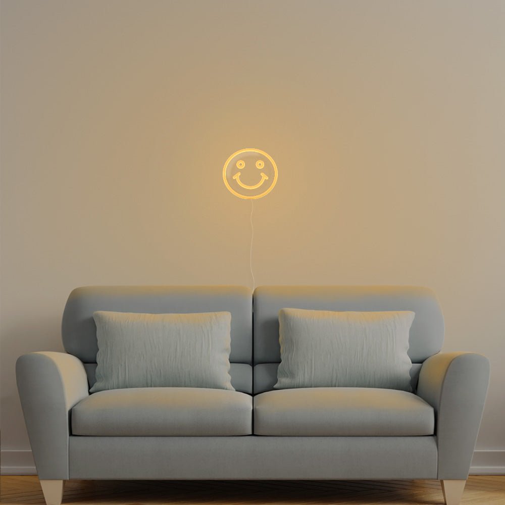 Smile Emoji Neon Sign