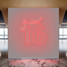 Sweet 16 Neon Sign
