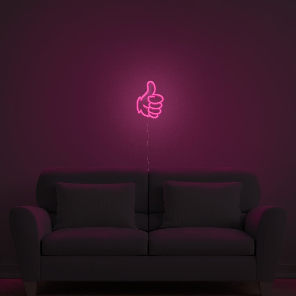 Thumbs Up Neon Sign